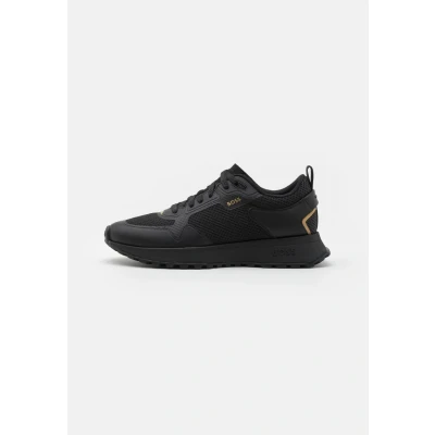 Afbeelding van BOSS Jonah RUNN Sneakers laag, Heren, Maat: 41, Black seven Kunststof/ textiel
