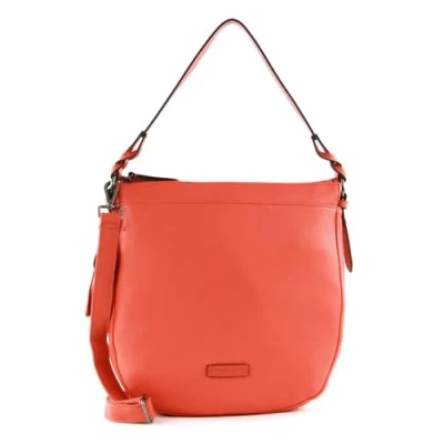 Afbeelding van FREDsBRUDER Leren Schoudertas Happy Collection Lulina Bag Coral Oranje