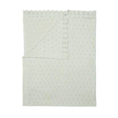 Afbeelding van Essenza Knitted Ajour Plaid 130 x 170 Morning swim