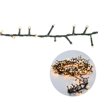 Afbeelding van Cheqo® Kerstboomverlichting Micro Clusterverlichting Kerstlampjes Led Verlichting Kerstverlichting voor Binnen en Buiten 700 LED&#039;s 14 Meter warm Wit