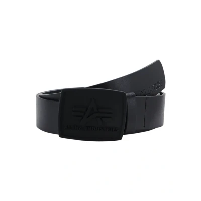 Afbeelding van Alpha Industries ALL Black BELT Riem, Maat: One Size,