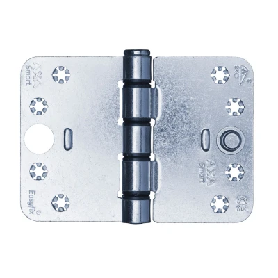 Afbeelding van AXA Smart Easyfix Veiligheids Pomlagerscharnier Topcoat 89x125x3mm los 1687 12 23/7V SKG***