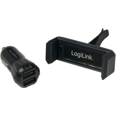 Afbeelding van LogiLink PA0133 USB oplader Auto, Vrachtwagen Uitgangsstroom (max.) 2000 mA 2 x