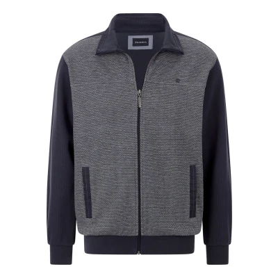 Afbeelding van Babista Gerozetti Sweater met rits, Heren, Maat: XL, Grau melange