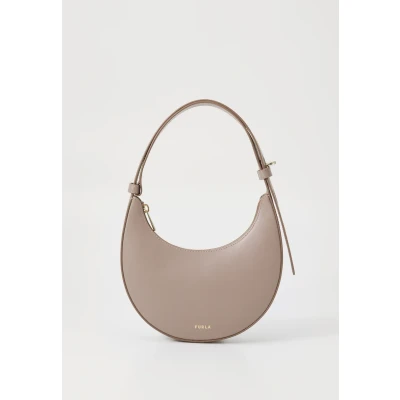 Afbeelding van FURLA Leren Schoudertas Avondtas Delizia Mini Shoulder Bag Mauve