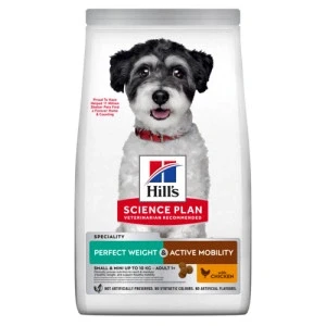 Afbeelding van Hill&#039;s Canine Adult Perfect Weight &amp; Active Mobility Small&amp;Mini Kip Hondenvoer 6 kg