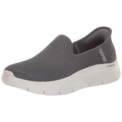 Afbeelding van Skechers Go Walk Flex Handenvrije instappers voor dames, HOUTSKOOL, 38 EU