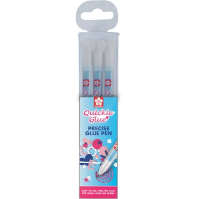 Afbeelding van Sakura Quickie Glue lijmpen, etui met 3 stuks lijm
