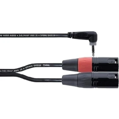 Afbeelding van Cordial EY 3 WRMM Y Adapterkabel m Insert kabel