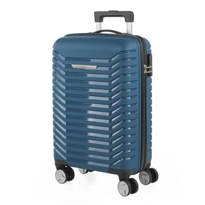 Afbeelding van ITACA Kofferset reiskofferset van zeer robuust materiaal, met combinatieslot 760600, Petroleum, S