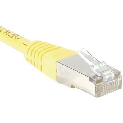 Afbeelding van Netwerkkabel RJ45 CAT 6 F/UTP geel 1.5 m