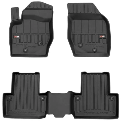 Afbeelding van M MOTOS Auto Vloermatten van rubber voor Volvo XC90 I 2002 2016 Verbeter uw reiscomfort met Anti Slip Mat Car 3D alle weersomstandigheden, bescherming tegen vuil