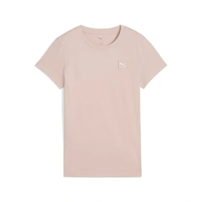 Afbeelding van Puma ESS Elevated Tshirt basic, Dames, Maat: Medium, Rose quartz
