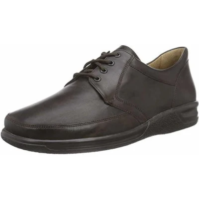 Afbeelding van Ganter Sensitive Kurt, breedte K 3 256701 01000 halfhoge herenschoenen, Braun Espresso 2000, 45 EU X Breed