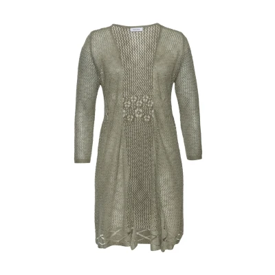 Afbeelding van s.Oliver RED LABEL Beachwear Vest met ajourpatroon, haaklook, strandmode