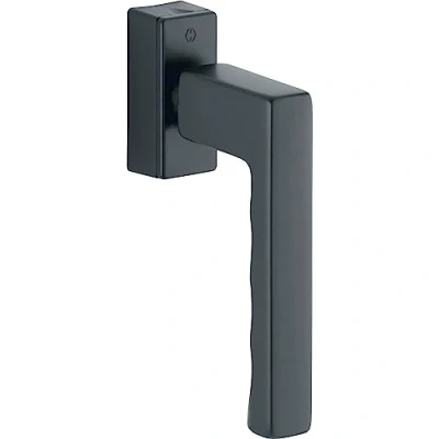 Afbeelding van HOPPE Toulon 11736045 raamgreep, SecuForte+VarioFit, 90, 7 x 32 42 mm, matzwart F9714