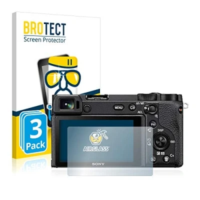 Afbeelding van BROTECT Glas Screen Protector voor Sony Alpha 6600 (3 Stuks) Schermbeschermer [9H Hardheid, Beschermglas Folie niet Gehard Glas]
