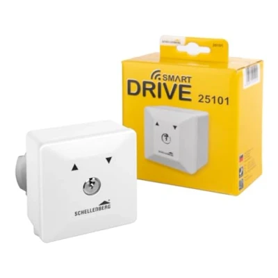 Afbeelding van Schellenberg 25101 sleutelschakelaar opbouwbare verwisselbare sluitcilinder incl. 3 sleutels, voor de bediening van elektrische garage , buiten en draaideurandrijvingen