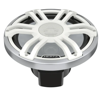 Afbeelding van Hertz HMX 8 S LD SW Marine Speakers Sport Wit met RGB verlichting 100 Watt Set van 2