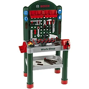 Afbeelding van Theo Klein 8320 Bosch multifunctionele workshop I 79 onderdelen Werkblad met leerfunctie Speelgoed voor kinderen vanaf 3 jaar