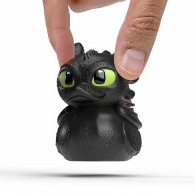 Afbeelding van TUBBZ Mini: hoe je draak traint Toothless Cosplaying Rubber Duck Vinyl Figuur