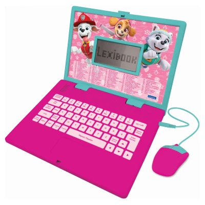 Afbeelding van Lexibook, Paw Patrol, Tweetalige Frans/Nederlandse educatieve computer, Speelgoed voor kinderen met 124 activiteiten om te leren, plezier hebben en piano spelen, Roze, JC598PAGi10