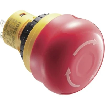 Afbeelding van Idec AB6E 3BV02PRM Noodstopschakelaar 250 V/AC 3 A 2x NC IP65 1 stuk(s)