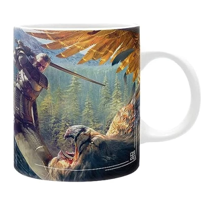 Afbeelding van the Witcher Mug Geralt and Griffon