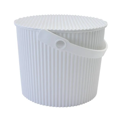 Afbeelding van Hachiman Opbergbak Omnioutil Opbergemmer Small 8 Liter Wit 27,1x25,4x21,1cm