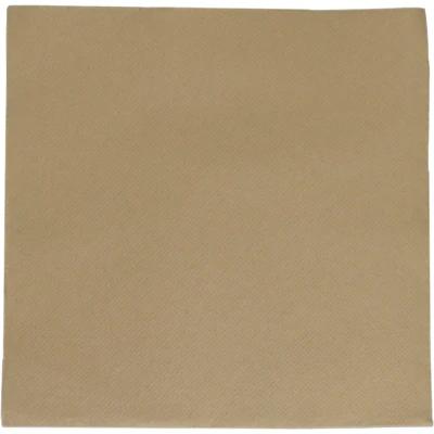 Afbeelding van Servetten Airlaid Zand &quot;ROYAL Collection&quot; 1/4 Vouw 400 x 400mm