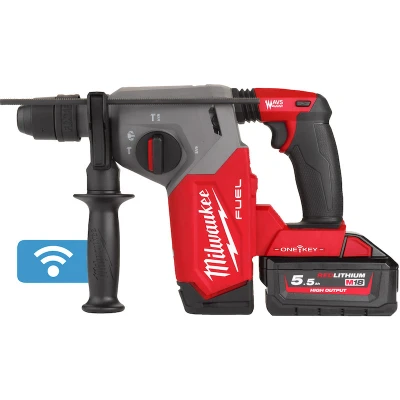 Afbeelding van Milwaukee M18 ONEFHX 552X FUEL ONE KEY SDS plus 26 mm hamer met 4 standen en FIXTEC