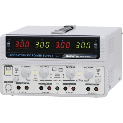 Afbeelding van GW Instek GPS 4303 E Labvoeding, regelbaar 0 30 V/DC 3 A 200 W Aantal uitgangen: 4 x