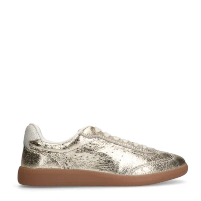 Afbeelding van sacha Sneakers laag, Dames, Maat: 37, Gold Schoenen
