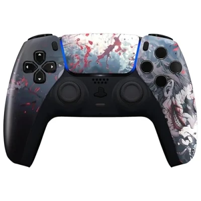 Afbeelding van Clever Gaming PS5 Draadloze Dualsense Controller Chaotic Joker Custom