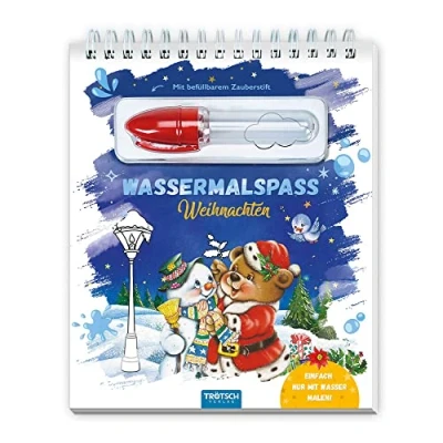 Afbeelding van Trötsch Wassermalspaß mit Zauberstift Weihnachten