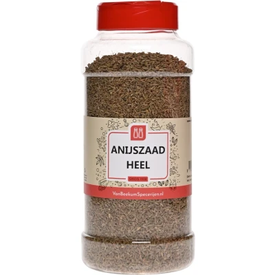 Afbeelding van Van Beekum Specerijen Anijszaad Heel Strooibus 350 gram
