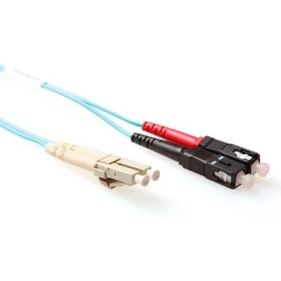 Afbeelding van Glasvezelkabel OM3 LC/SC 5 meter (Duplex, 50/125μm, UPC)