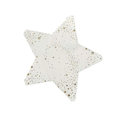 Afbeelding van Ginger Ray Pop The Bubble Servetten Ster gold (16 stuks)