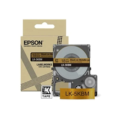 Afbeelding van Epson LK 5KBM Zwart, Goud