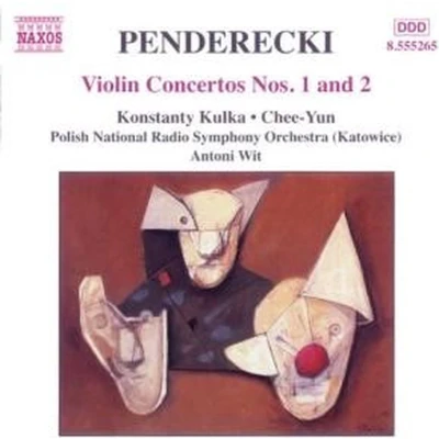 Afbeelding van Konstatin Kulka, Chee Yun, Polish National Radio Symphony Orchestra, Antoni Wit Penderecki: Violin Concertos Nos. 1 &amp; 2 (CD)