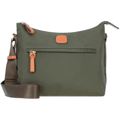 Afbeelding van Bric&#039;s X bag 45056 kleine schoudertas Gielen Lederwaren Olijf