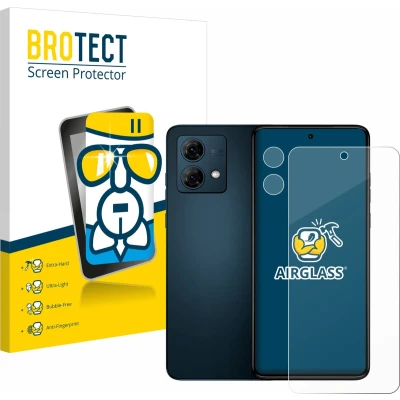Afbeelding van BROTECT Screenprotector voor Motorola Moto G84 (Voor+Camera) Folie Beschermfolie Beschermglas transparant