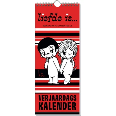 Afbeelding van Verjaardagskalender Interstat Liefde is?