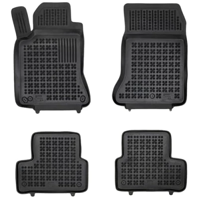 Afbeelding van M MOTOS Auto vloermatten van rubber voor Mercedes B Klasse (W247) vanaf 2018 Maak uw reis comfortabeler met antislip automatten alle weersomstandigheden, bescherming tegen vuil