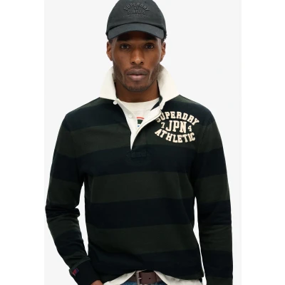 Afbeelding van Superdry Mannen Athletic Rugby top Groen Grootte: Xxl