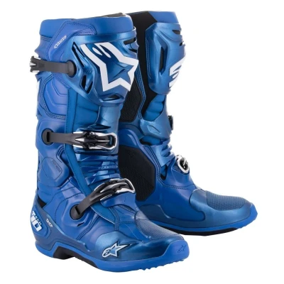 Afbeelding van Alpinestars 2024 Tech 10 Crosslaarzen Blauw / Zwart maat 43