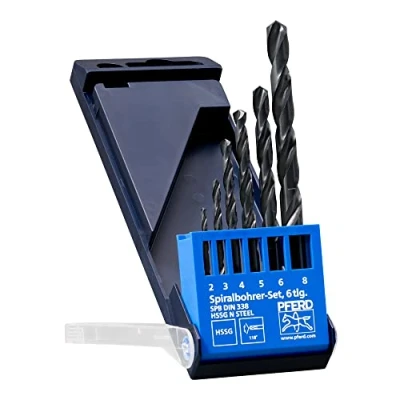 Afbeelding van PFERD 25298003 Metaal spiraalboorset 6 delig 1 set(s)