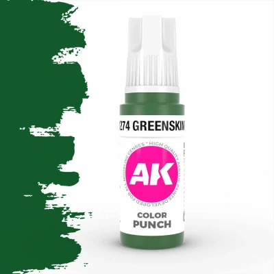 Afbeelding van Greenskin Punch Color Acrylling Modelling Colors 17ml AK11274