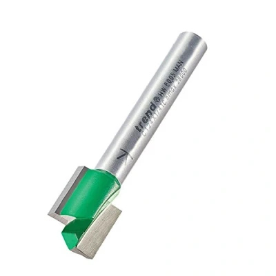 Afbeelding van Trend C124X1/4TC Rechte Diameter X 12.7mm Snijd, Wit, Schacht 1/4&quot; 12.7 mm