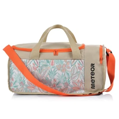 Afbeelding van Sporttas Gym Holdall Mannen Vrouwen Duffel Schouder Fitness Tas Zwembad Reizen Vakantie Riem Cabine Bagage Weekender Overnachting Camping Kleine 20L Grote 40L, bladerig, 43x20x25 cm